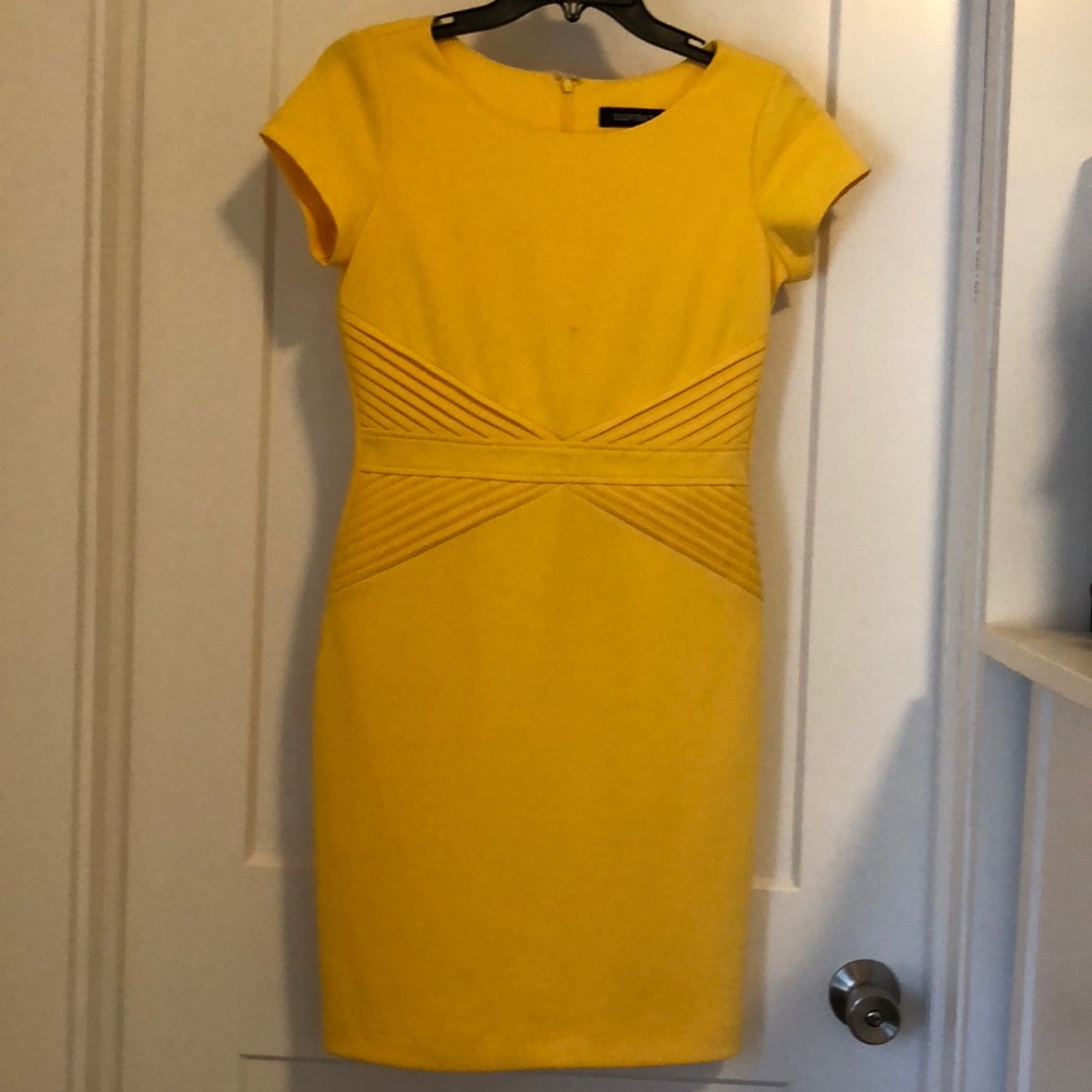 Ellen Tracy yellow dress